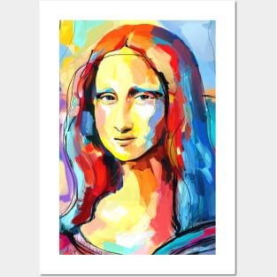 mona lisa Posters and Art